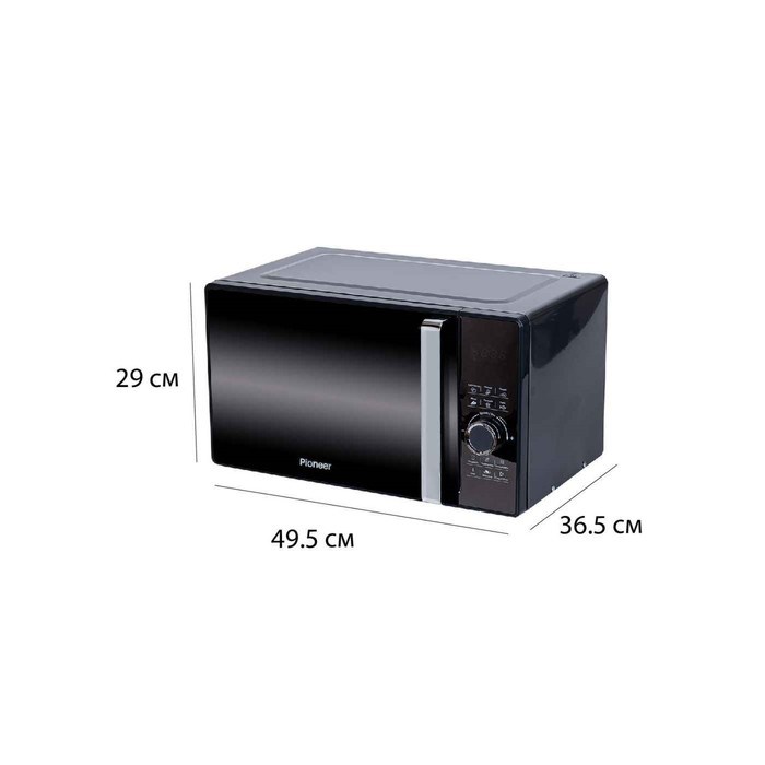 Микроволновая печь Pioneer MW358S, 800 Вт, 6 программ, сенсор, 23 л, цвет графит - фото 51405433 Микроволновая печь Pioneer MW358S, 800 Вт, 6 программ, сенсор, 23 л, цвет графит - фото 51405433
