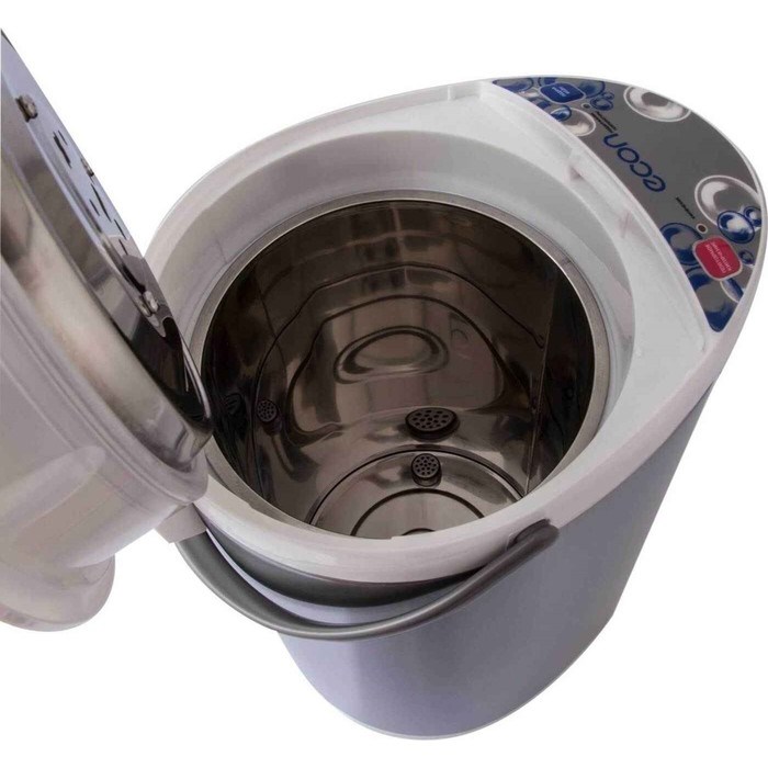 Термопот Econ ECO-500TP, 750Вт, 3 способа подачи воды, 220В, 5 л, цвет белый-серый - фото 51405646 Термопот Econ ECO-500TP, 750Вт, 3 способа подачи воды, 220В, 5 л, цвет белый-серый - фото 51405646