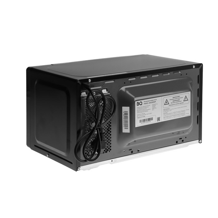 Микроволновая печь BQ MWO-20030SM, 700 Вт, 20 л, чёрная - фото 51405939 Микроволновая печь BQ MWO-20030SM, 700 Вт, 20 л, чёрная - фото 51405939