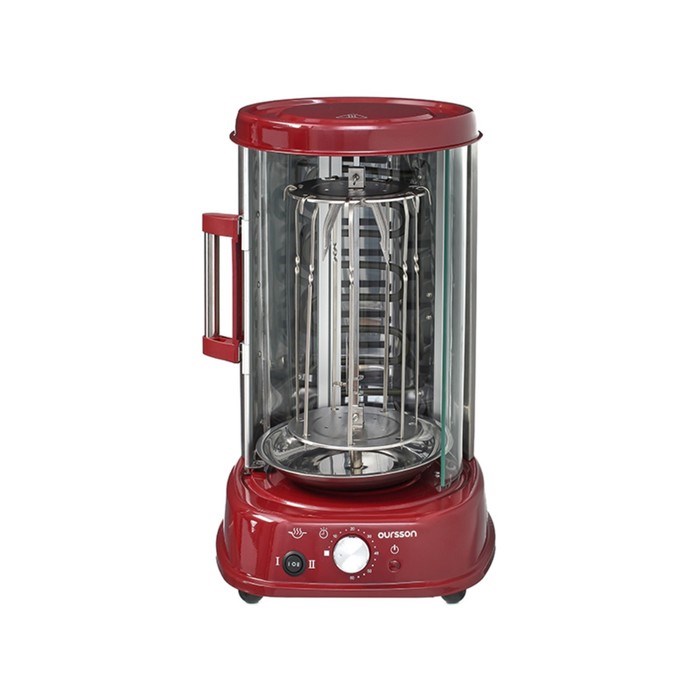 Вертикальная печь-гриль Oursson VR1522/DC, 1500 Вт, 21 л, таймер, тёмная вишня - фото 51406155 Вертикальная печь-гриль Oursson VR1522/DC, 1500 Вт, 21 л, таймер, тёмная вишня - фото 51406155
