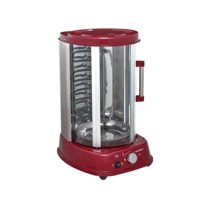 Вертикальная печь-гриль Oursson VR1522/DC, 1500 Вт, 21 л, таймер, тёмная вишня - фото 51406156 Вертикальная печь-гриль Oursson VR1522/DC, 1500 Вт, 21 л, таймер, тёмная вишня - фото 51406156