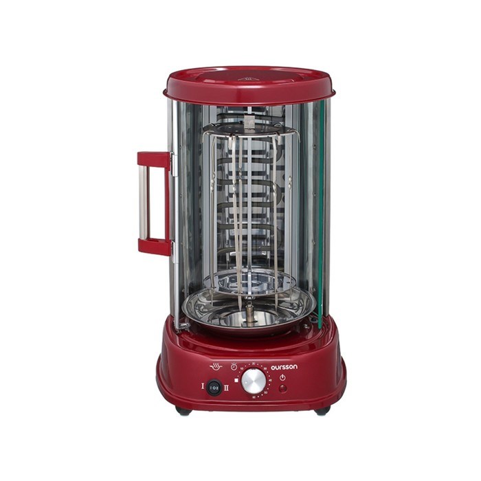 Вертикальная печь-гриль Oursson VR1522/DC, 1500 Вт, 21 л, таймер, тёмная вишня - фото 51406158 Вертикальная печь-гриль Oursson VR1522/DC, 1500 Вт, 21 л, таймер, тёмная вишня - фото 51406158