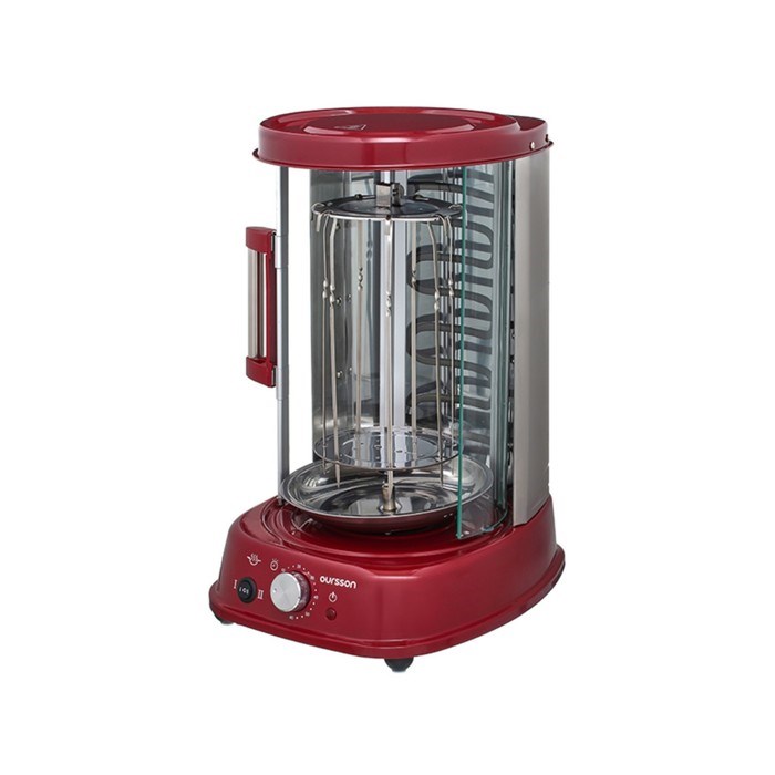 Вертикальная печь-гриль Oursson VR1522/DC, 1500 Вт, 21 л, таймер, тёмная вишня - фото 51406159 Вертикальная печь-гриль Oursson VR1522/DC, 1500 Вт, 21 л, таймер, тёмная вишня - фото 51406159