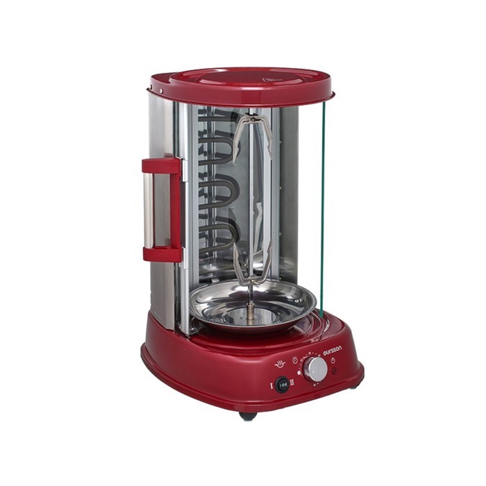 Вертикальная печь-гриль Oursson VR1522/DC, 1500 Вт, 21 л, таймер, тёмная вишня - фото 51406160 Вертикальная печь-гриль Oursson VR1522/DC, 1500 Вт, 21 л, таймер, тёмная вишня - фото 51406160