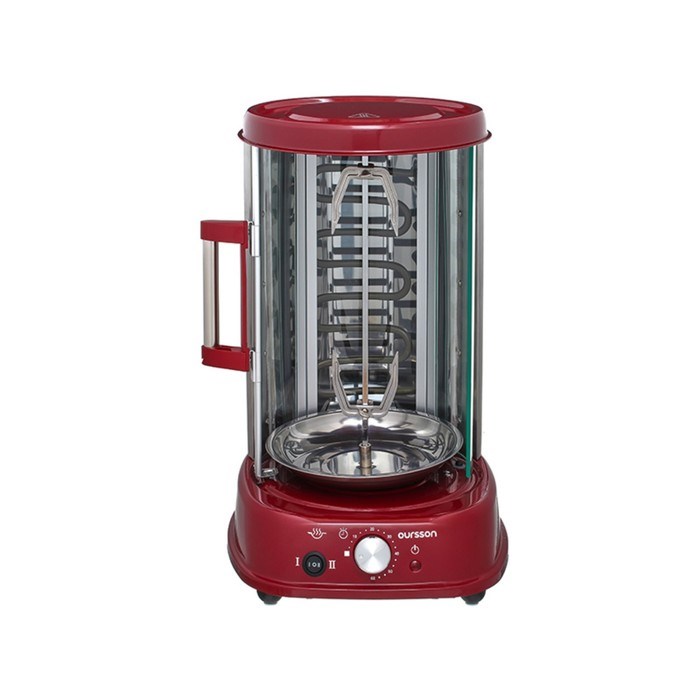 Вертикальная печь-гриль Oursson VR1522/DC, 1500 Вт, 21 л, таймер, тёмная вишня - фото 51406161 Вертикальная печь-гриль Oursson VR1522/DC, 1500 Вт, 21 л, таймер, тёмная вишня - фото 51406161