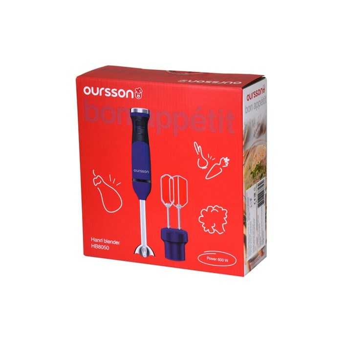 Погружной блендер Oursson HB8050/SP, цвет сладкая слива - фото 51406341 Погружной блендер Oursson HB8050/SP, цвет сладкая слива - фото 51406341
