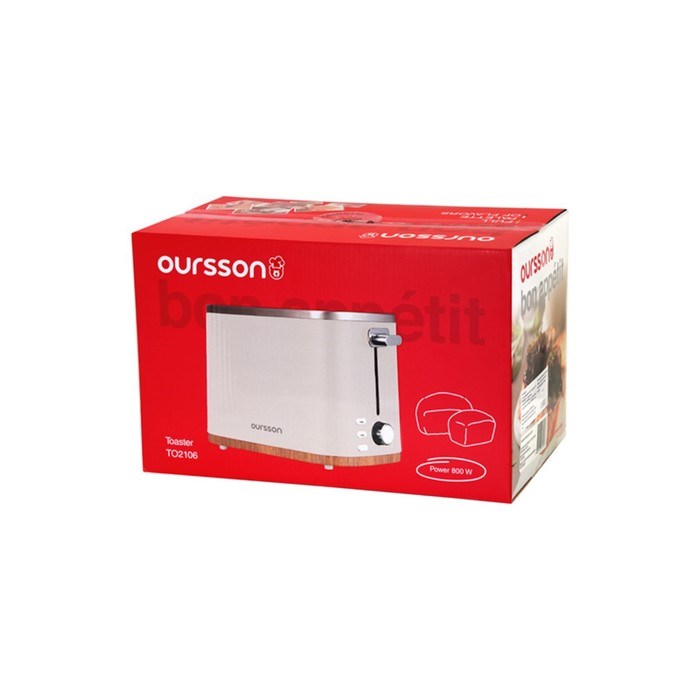 Тостер Oursson TO2106/IV, цвет слоновая кость - фото 51406373 Тостер Oursson TO2106/IV, цвет слоновая кость - фото 51406373