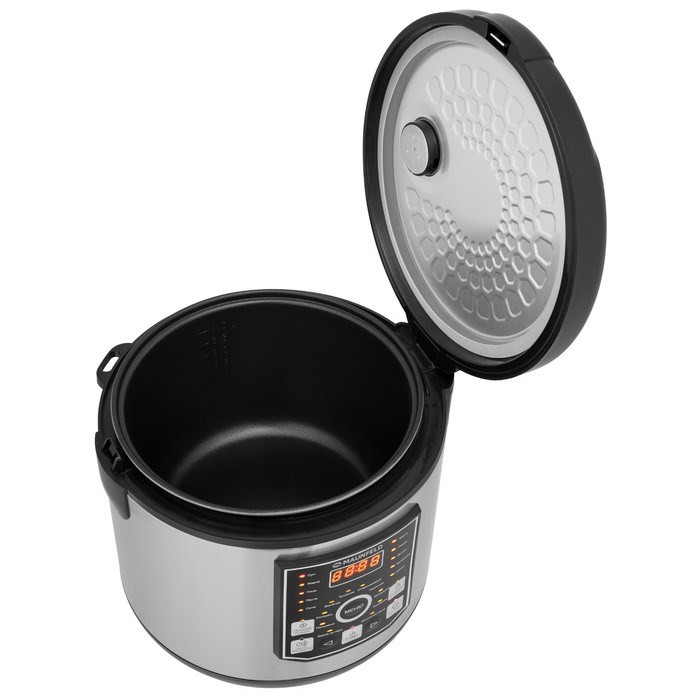 Мультиварка MAUNFELD MPMC-1624S, 860 Вт, 5 л, 21 программа, антипригарное покрытие, серо-чёрная 93 - фото 51406583 Мультиварка MAUNFELD MPMC-1624S, 860 Вт, 5 л, 21 программа, антипригарное покрытие, серо-чёрная 93 - фото 51406583