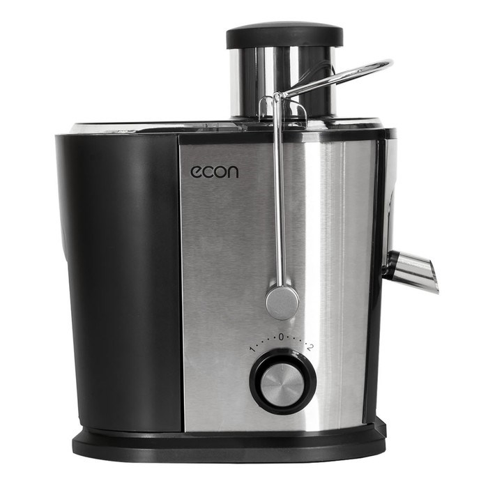 Соковыжималка econ ECO-052JC, 800 Вт, 0.5 л, 2 скорости, чёрно-серебристая - фото 51406663 Соковыжималка econ ECO-052JC, 800 Вт, 0.5 л, 2 скорости, чёрно-серебристая - фото 51406663