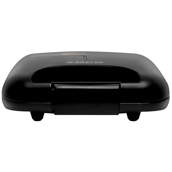 Сэндвичница BRAYER 2203BR-BK, 750 Вт, пластины с антипригарным покрытием, 22х12 см - фото 51406770 Сэндвичница BRAYER 2203BR-BK, 750 Вт, пластины с антипригарным покрытием, 22х12 см - фото 51406770
