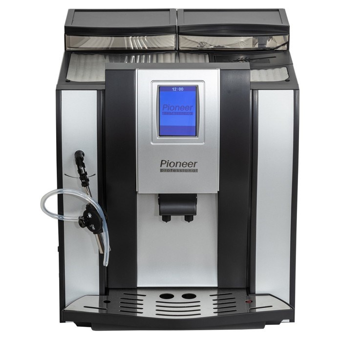 Кофемашина Pioneer CMA011, автоматическая, 1450 Вт, 1.6 л, серебристо-чёрная - фото 51407000 Кофемашина Pioneer CMA011, автоматическая, 1450 Вт, 1.6 л, серебристо-чёрная - фото 51407000