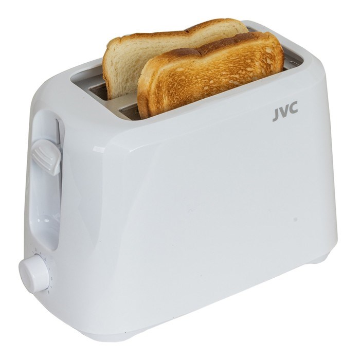 Тостер jvc JK-TS622, 700 Вт, 6 режимов прожарки, 2 тоста, белый - фото 51407076 Тостер jvc JK-TS622, 700 Вт, 6 режимов прожарки, 2 тоста, белый - фото 51407076