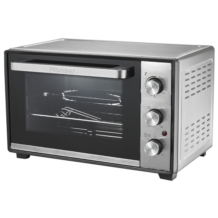 Электропечь Pioneer MO5015G, 30 л, 1600 Вт, 6 режимов, 100-250 °С, серебристая - фото 51407154 Электропечь Pioneer MO5015G, 30 л, 1600 Вт, 6 режимов, 100-250 °С, серебристая - фото 51407154