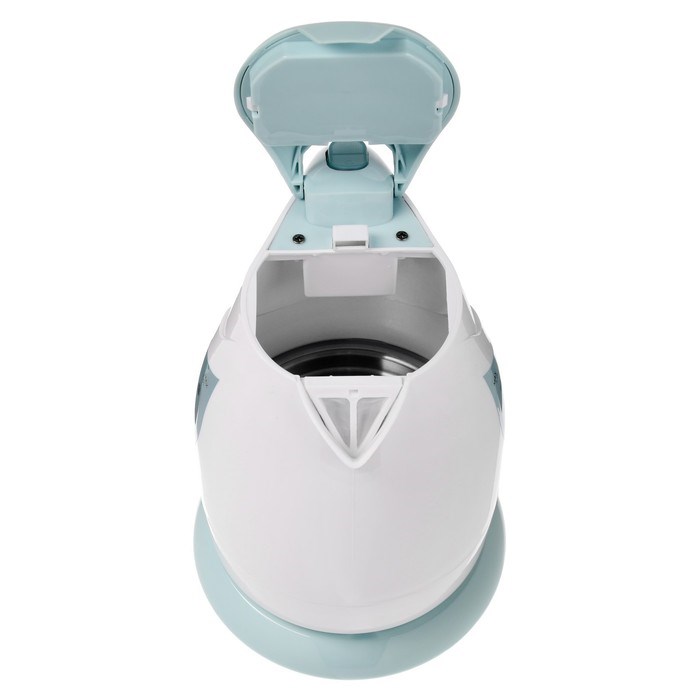 Чайник электрический ENERGY E-209, пластик, 1 л, 850 Вт, бело-голубой - фото 51407191 Чайник электрический ENERGY E-209, пластик, 1 л, 850 Вт, бело-голубой - фото 51407191