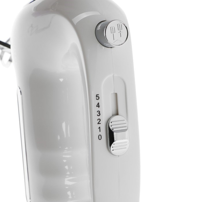 Миксер Vitek VT-1495, ручной, 400 Вт, 5 скоростей, белый - фото 51407296 Миксер Vitek VT-1495, ручной, 400 Вт, 5 скоростей, белый - фото 51407296
