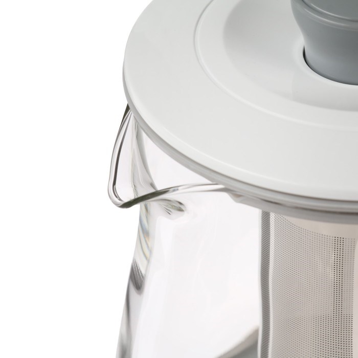 Чайник электрический TEFAL BJ551B10, стекло, 1.5 л, 1430 Вт, регулировка t°, белый - фото 51407319 Чайник электрический TEFAL BJ551B10, стекло, 1.5 л, 1430 Вт, регулировка t°, белый - фото 51407319
