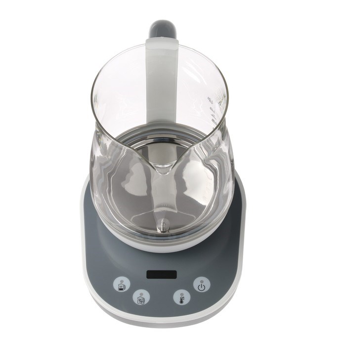 Чайник электрический TEFAL BJ551B10, стекло, 1.5 л, 1430 Вт, регулировка t°, белый - фото 51407321 Чайник электрический TEFAL BJ551B10, стекло, 1.5 л, 1430 Вт, регулировка t°, белый - фото 51407321