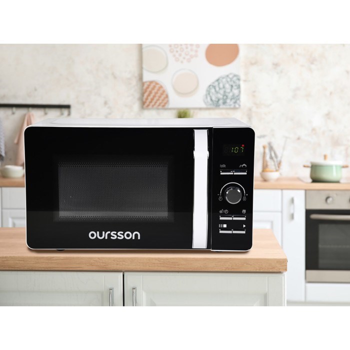 Микроволновая печь Oursson MD2033/WH, 700 Вт, 20 л, белая - фото 51407376 Микроволновая печь Oursson MD2033/WH, 700 Вт, 20 л, белая - фото 51407376