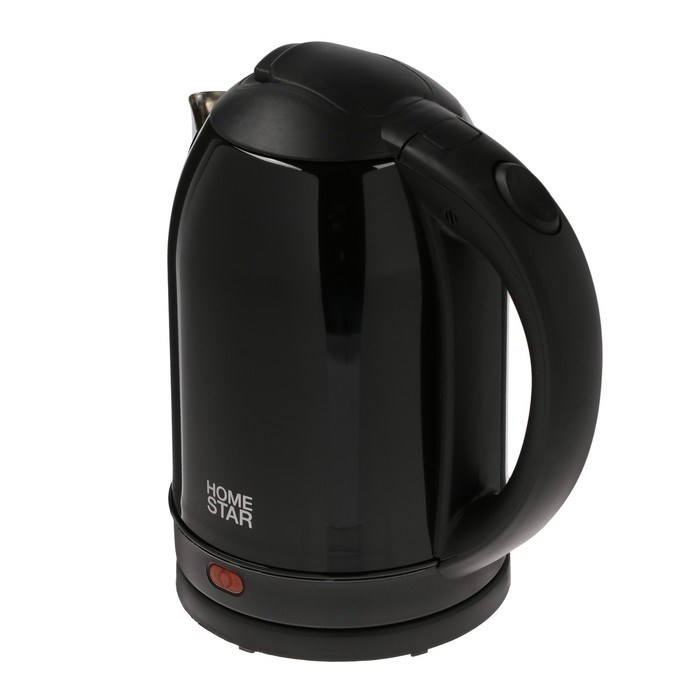 Чайник электрический Homestar HS-1009, металл, 1.8 л, 1500 Вт, чёрный - фото 51407392 Чайник электрический Homestar HS-1009, металл, 1.8 л, 1500 Вт, чёрный - фото 51407392