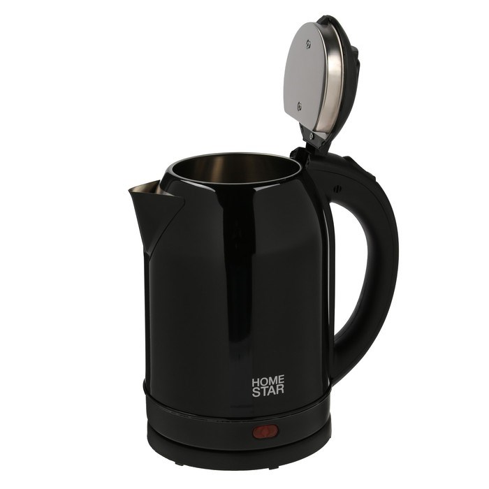Чайник электрический Homestar HS-1009, металл, 1.8 л, 1500 Вт, чёрный - фото 51407395 Чайник электрический Homestar HS-1009, металл, 1.8 л, 1500 Вт, чёрный - фото 51407395