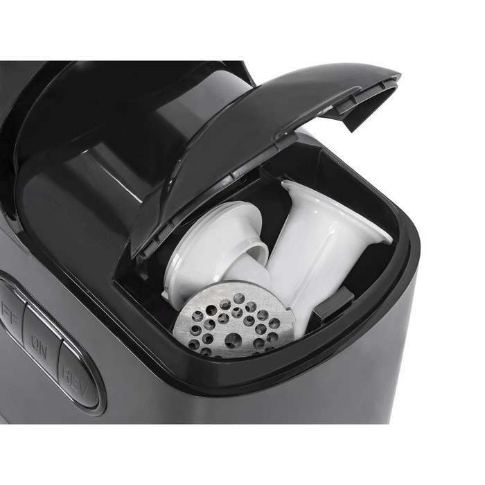 Мясорубка электрическая Pioneer MG106, 2200 Вт, реверс, нержавеющая сталь, цвет чёрный серый - фото 51407417 Мясорубка электрическая Pioneer MG106, 2200 Вт, реверс, нержавеющая сталь, цвет чёрный серый - фото 51407417
