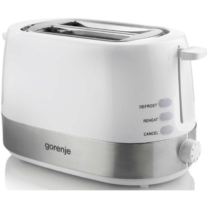 Тостер Gorenje T850WE, 720 Вт, 7 режимов, 2 тоста, белый - фото 51407617 Тостер Gorenje T850WE, 720 Вт, 7 режимов, 2 тоста, белый - фото 51407617