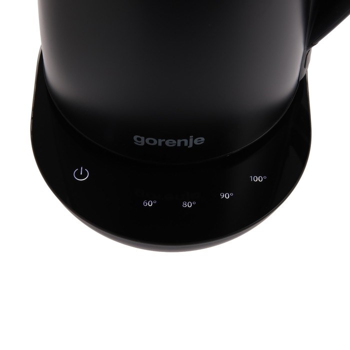 Чайник Gorenje K17TRB, металл/пластик, 1.7 л, 2200 Вт, чёрный - фото 51407652 Чайник Gorenje K17TRB, металл/пластик, 1.7 л, 2200 Вт, чёрный - фото 51407652