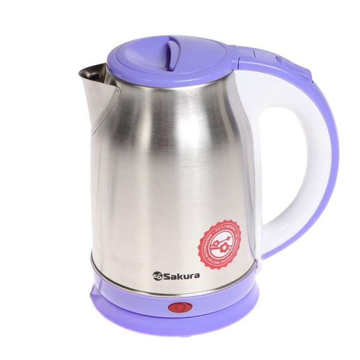 Чайник электрический Sakura SA-2147P, 1.8 л, 1800 Вт, пурпурный - фото 51407672 Чайник электрический Sakura SA-2147P, 1.8 л, 1800 Вт, пурпурный - фото 51407672