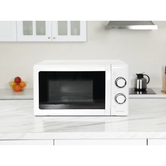 Микроволновая печь Oursson MM2006/WH, 700 Вт, 20 л, цвет белый - фото 51408168 Микроволновая печь Oursson MM2006/WH, 700 Вт, 20 л, цвет белый - фото 51408168
