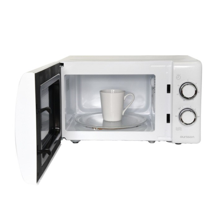 Микроволновая печь Oursson MM2006/WH, 700 Вт, 20 л, цвет белый - фото 51408170 Микроволновая печь Oursson MM2006/WH, 700 Вт, 20 л, цвет белый - фото 51408170