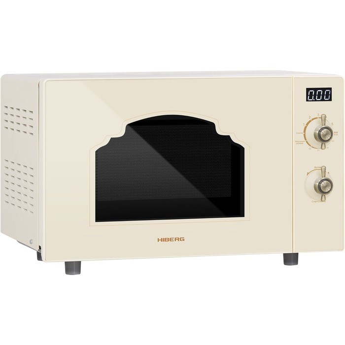 Микроволновая печь HIBERG VM-4285 YR, 700 Вт, 20 л, цвет бежевый - фото 51408264 Микроволновая печь HIBERG VM-4285 YR, 700 Вт, 20 л, цвет бежевый - фото 51408264