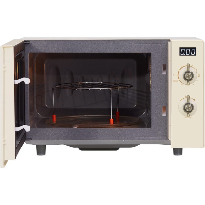 Микроволновая печь HIBERG VM-4285 YR, 700 Вт, 20 л, цвет бежевый - фото 51408267 Микроволновая печь HIBERG VM-4285 YR, 700 Вт, 20 л, цвет бежевый - фото 51408267