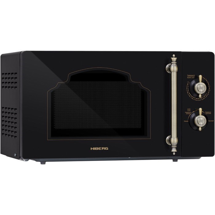 Микроволновая печь HIBERG VM-4288 BR, 700 Вт, 20 л, цвет чёрный - фото 51408275 Микроволновая печь HIBERG VM-4288 BR, 700 Вт, 20 л, цвет чёрный - фото 51408275