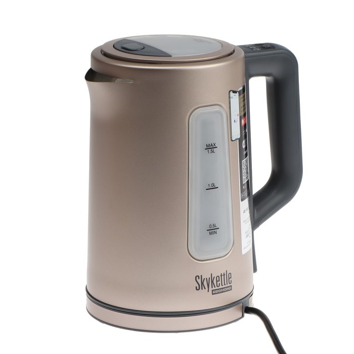 Чайник электрический Redmond SkyKettle RK-M139S, металл, 1.5 л, 2200 Вт, розовый - фото 51408340 Чайник электрический Redmond SkyKettle RK-M139S, металл, 1.5 л, 2200 Вт, розовый - фото 51408340