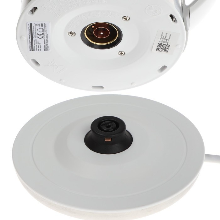 Чайник электрический DEERMA DEM-SH50W, стекло, 1.7 л, 2200 Вт, регулировка t°, серебристый - фото 51408417 Чайник электрический DEERMA DEM-SH50W, стекло, 1.7 л, 2200 Вт, регулировка t°, серебристый - фото 51408417
