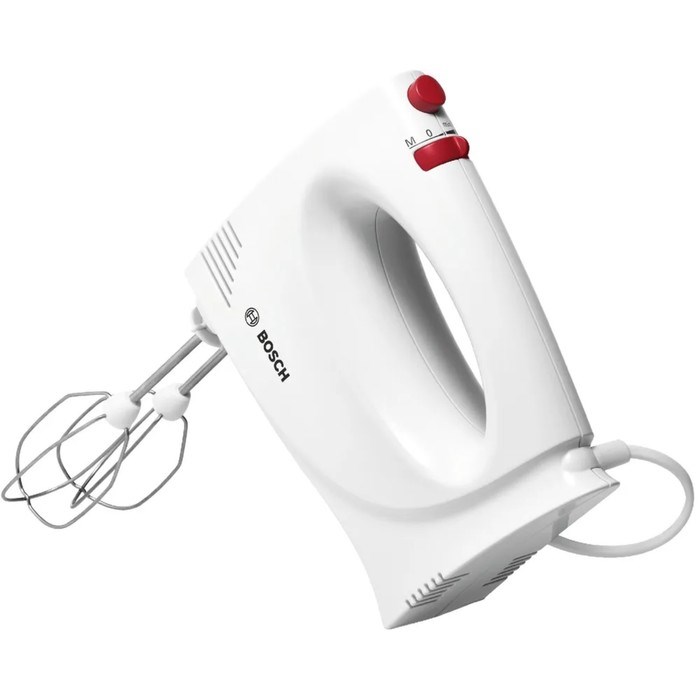 Миксер Bosch MFQP1000, ручной, 300 Вт, 2 скорости, белый - фото 51408463 Миксер Bosch MFQP1000, ручной, 300 Вт, 2 скорости, белый - фото 51408463