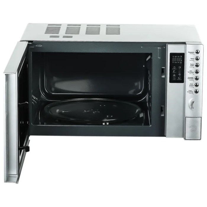 Микроволновая печь Galanz MOG-2375DS, 900 Вт, 23 л, серебристая - фото 51408489 Микроволновая печь Galanz MOG-2375DS, 900 Вт, 23 л, серебристая - фото 51408489