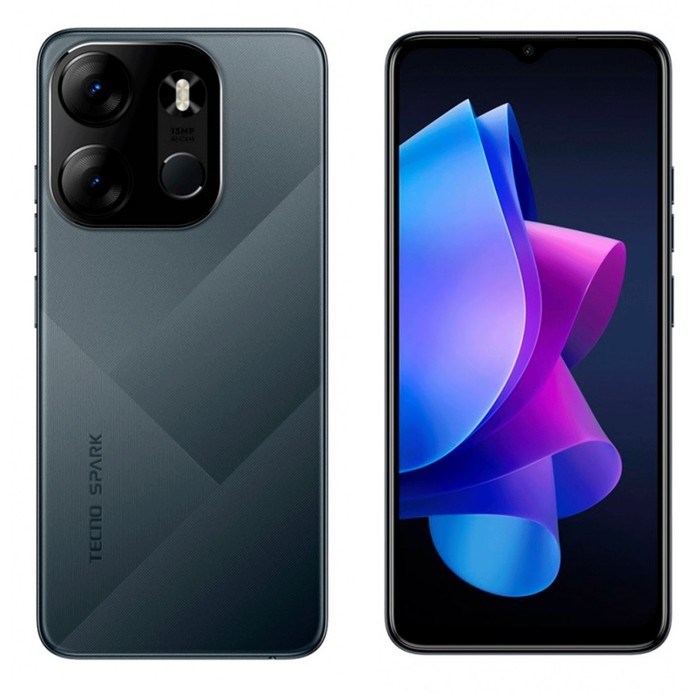 Смартфон Tecno Spark Go 2023, 6.56", 3Гб, 64Гб, 13Мп, 5Мп, 2 sim, 5000 мАч, NFC, черный - фото 51408863 Смартфон Tecno Spark Go 2023, 6.56", 3Гб, 64Гб, 13Мп, 5Мп, 2 sim, 5000 мАч, NFC, черный - фото 51408863