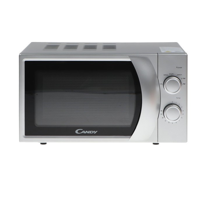 Микроволновая печь Candy 20CBMS, 700 Вт, 20 л, 6 режимов, серебристая - фото 51409107 Микроволновая печь Candy 20CBMS, 700 Вт, 20 л, 6 режимов, серебристая - фото 51409107