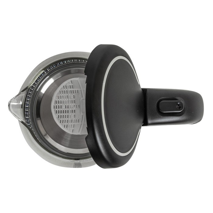 Чайники jvc JK-KE1808, стекло, 1.7 л, 2200 Вт, чёрный с серебристым - фото 51409288 Чайники jvc JK-KE1808, стекло, 1.7 л, 2200 Вт, чёрный с серебристым - фото 51409288