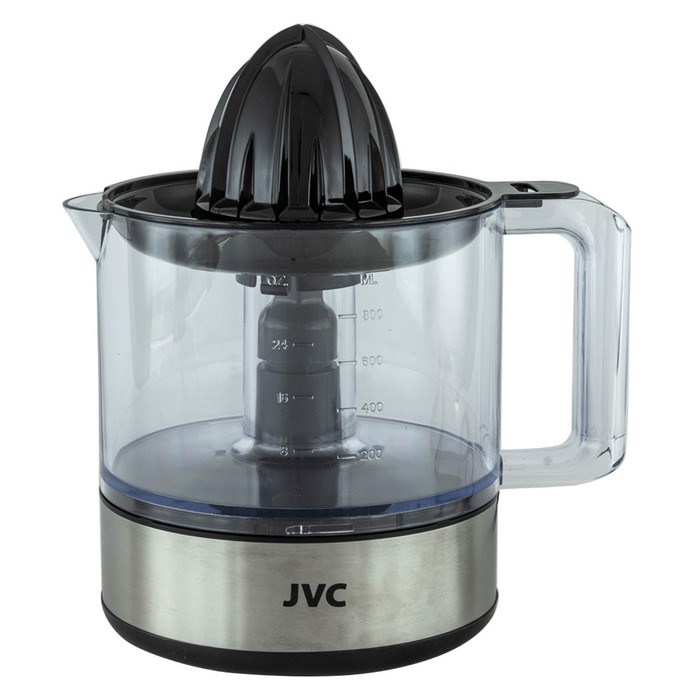 Соковыжималка jvc JK-JC2010, цитрусовая, 30 Вт, 0.8 л, чёрный с серебристым - фото 51409532 Соковыжималка jvc JK-JC2010, цитрусовая, 30 Вт, 0.8 л, чёрный с серебристым - фото 51409532