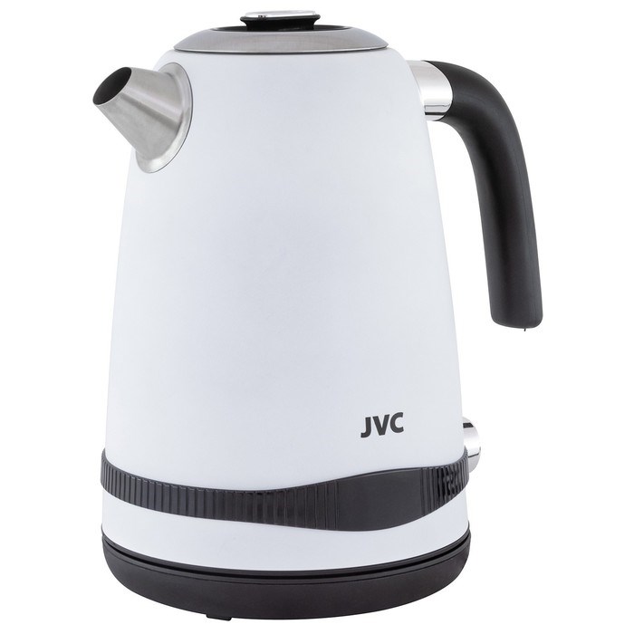 Чайники jvc JK-KE1730, металл, 1.7 л, 2200 Вт, белый - фото 51409556 Чайники jvc JK-KE1730, металл, 1.7 л, 2200 Вт, белый - фото 51409556