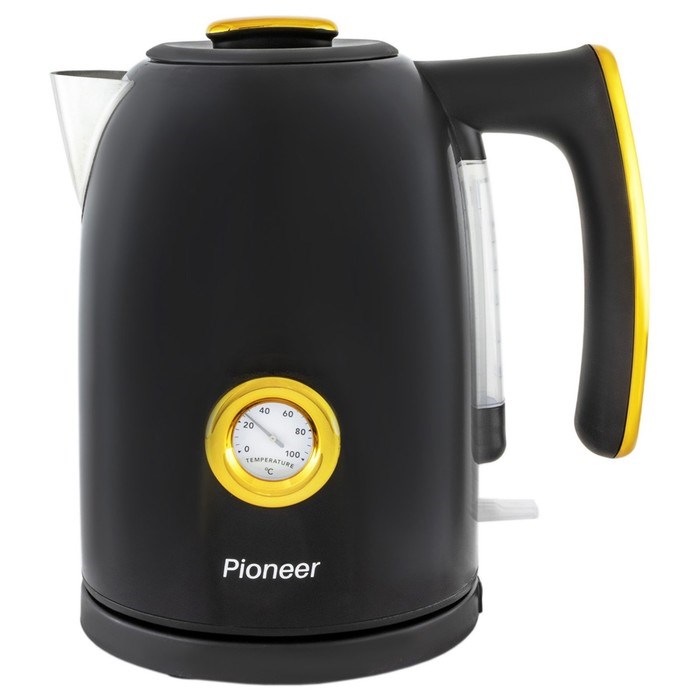 Чайники Pioneer KE560M, металл, 1.7 л, 2200 Вт, чёрный - фото 51409692 Чайники Pioneer KE560M, металл, 1.7 л, 2200 Вт, чёрный - фото 51409692