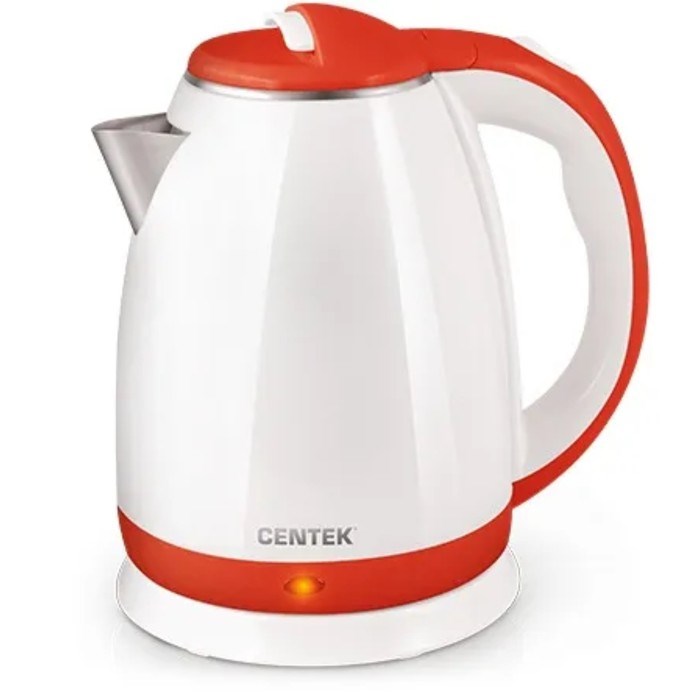 Чайник электрический Centek CT-1026 RED, 1.8 л, 2000 Вт, бело-красный - фото 51410297 Чайник электрический Centek CT-1026 RED, 1.8 л, 2000 Вт, бело-красный - фото 51410297