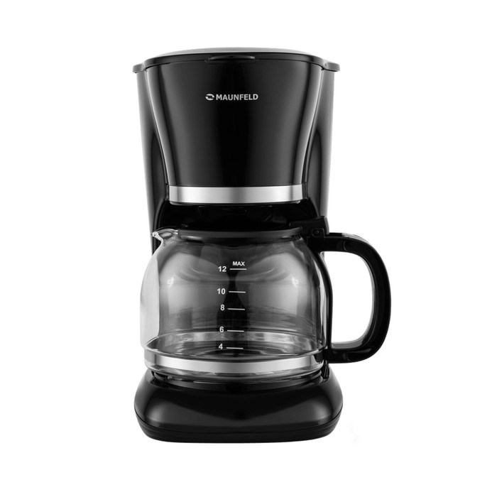 Кофеварка MAUNFELD MF-732BK, 800 Вт, 1.5 л, чёрный - фото 51410589 Кофеварка MAUNFELD MF-732BK, 800 Вт, 1.5 л, чёрный - фото 51410589