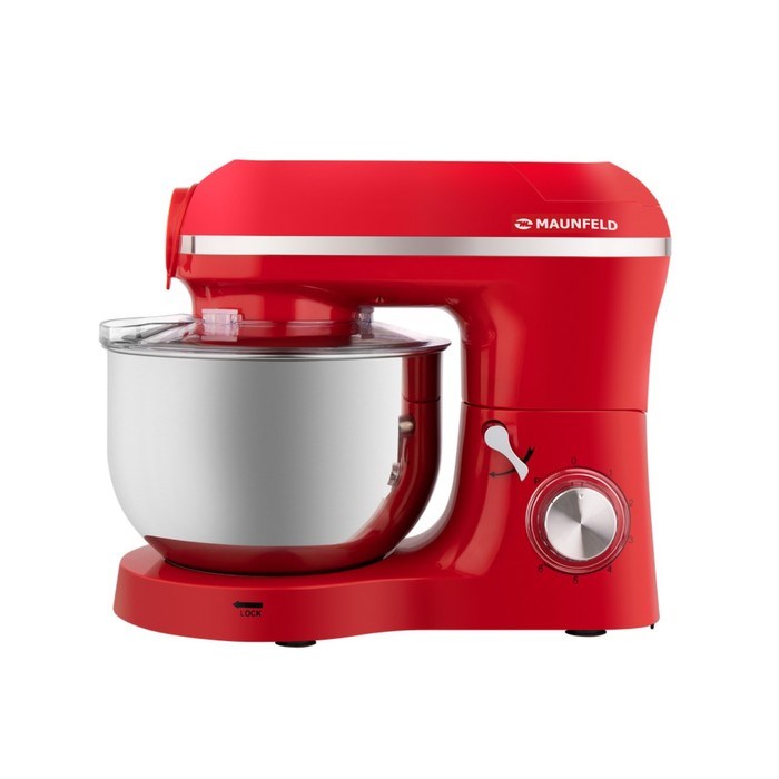 Миксер 3в1 MAUNFELD MF-433CH PRO, 1400 Вт, 5.5 л, 6 скоростей, красный - фото 51410649 Миксер 3в1 MAUNFELD MF-433CH PRO, 1400 Вт, 5.5 л, 6 скоростей, красный - фото 51410649