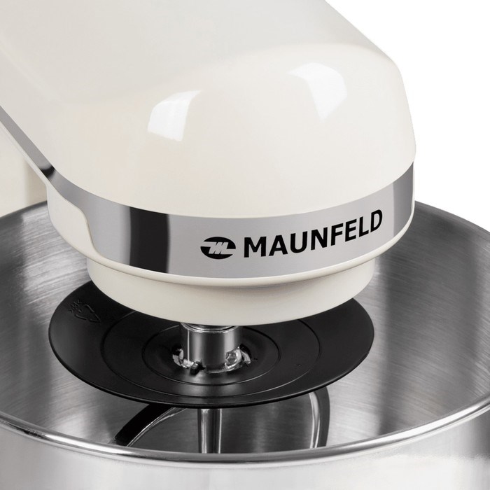 Миксер MAUNFELD MF-431BG, планетарный, 1000 Вт, 5 л, 6 скоростей, бежевый - фото 51410691 Миксер MAUNFELD MF-431BG, планетарный, 1000 Вт, 5 л, 6 скоростей, бежевый - фото 51410691
