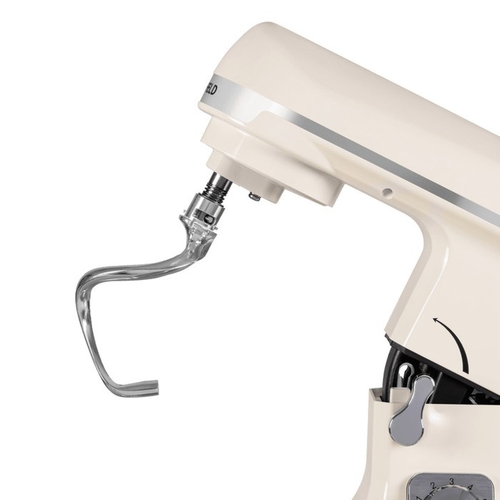 Миксер MAUNFELD MF-431BG, планетарный, 1000 Вт, 5 л, 6 скоростей, бежевый - фото 51410694 Миксер MAUNFELD MF-431BG, планетарный, 1000 Вт, 5 л, 6 скоростей, бежевый - фото 51410694