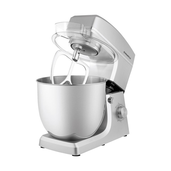 Миксер MAUNFELD MF-432S, 1500 Вт, 10 л, 6 скоростей, серебристый - фото 51410713 Миксер MAUNFELD MF-432S, 1500 Вт, 10 л, 6 скоростей, серебристый - фото 51410713