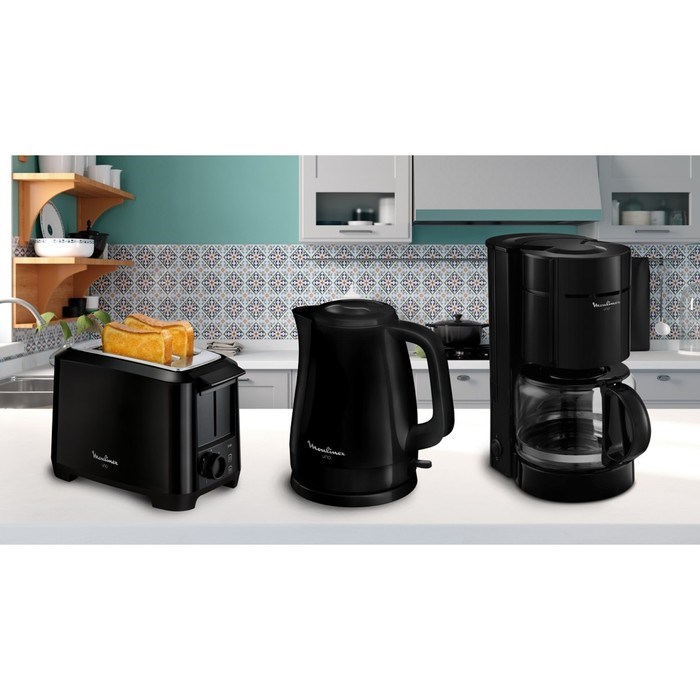 Тостер Moulinex LT140811, 800 Вт, 7 режимов прожарки, 2 тоста, функция разморозки, чёрный - фото 51410861 Тостер Moulinex LT140811, 800 Вт, 7 режимов прожарки, 2 тоста, функция разморозки, чёрный - фото 51410861